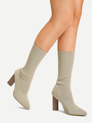 Taupe 2025 sock boots